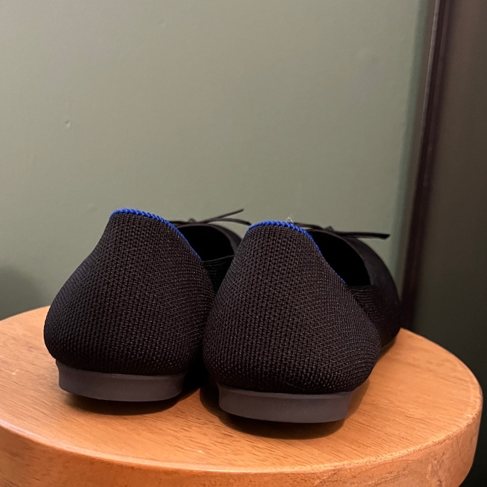 Rothy's Black and Blue Women's Flats - Picture 3 of 4